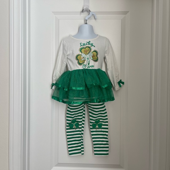 Little lass St. Patrick’s day outfit